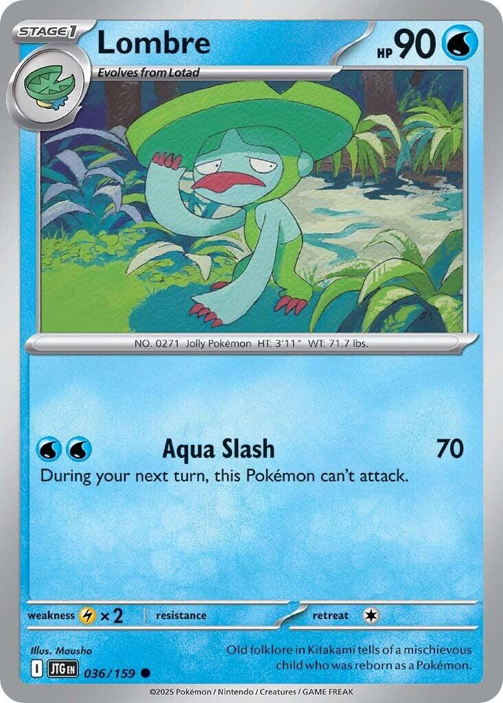 Lombre (036/159) [Scarlet & Violet: Journey Together] - Pokémon - Card Brawlers | Quebec | Canada |