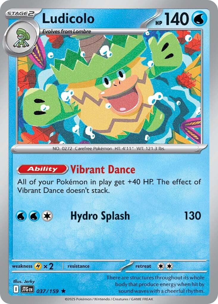 Ludicolo (037/159) [Scarlet & Violet: Journey Together] - Pokémon - Card Brawlers | Quebec | Canada |