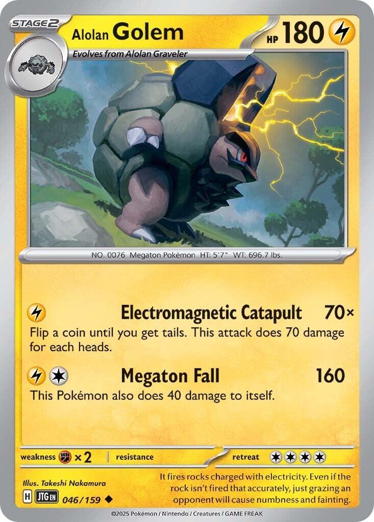 Alolan Golem (046/159) [Scarlet & Violet: Journey Together] - Pokémon - Card Brawlers | Quebec | Canada |