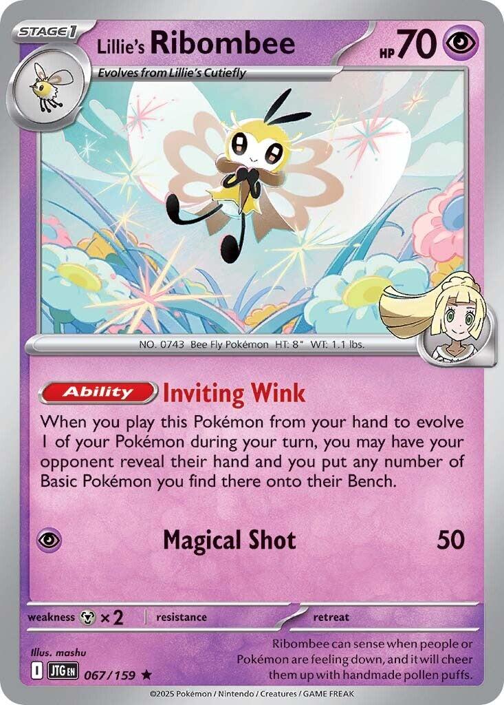 Lillie's Ribombee (067/159) [Scarlet & Violet: Journey Together] - Pokémon - Card Brawlers | Quebec | Canada |