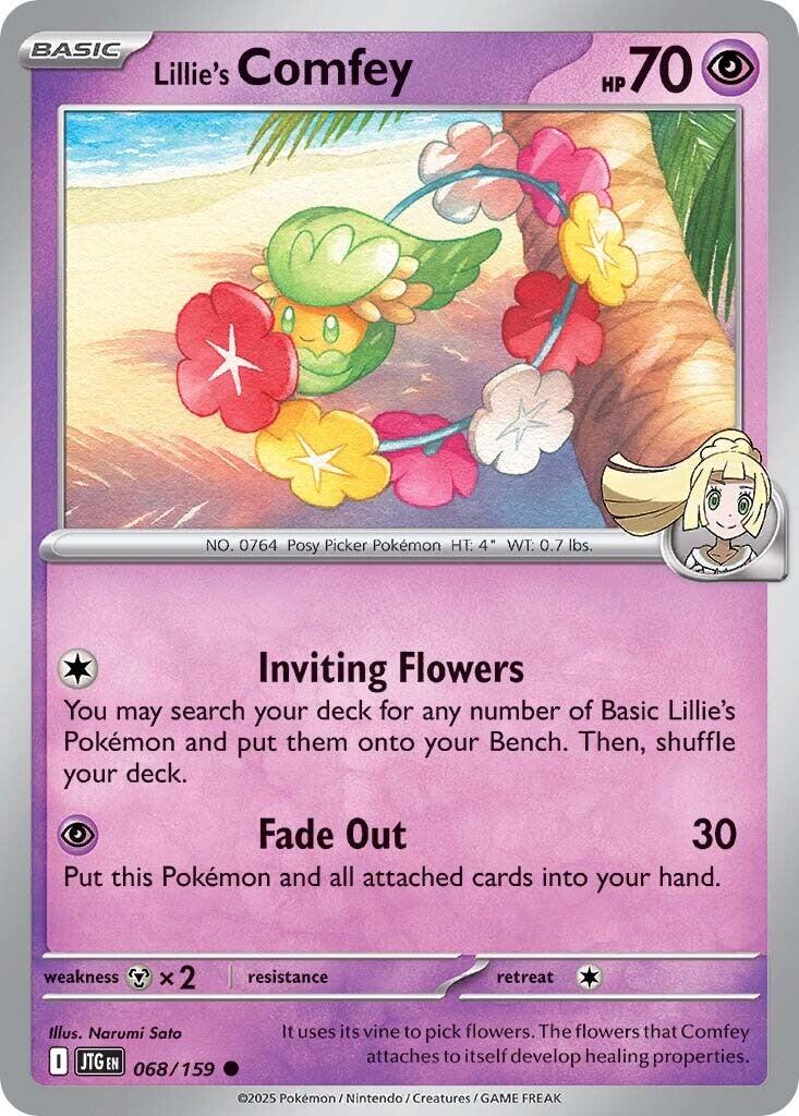 Lillie's Comfey (068/159) [Scarlet & Violet: Journey Together] - Pokémon - Card Brawlers | Quebec | Canada |