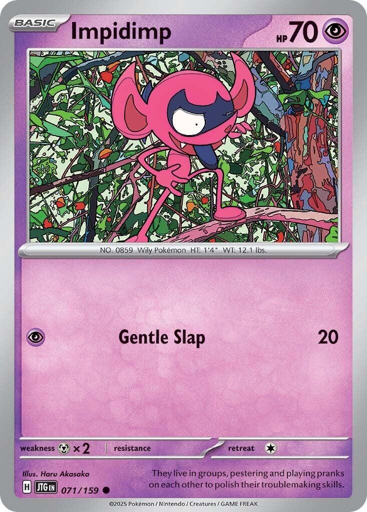 Impidimp (071/159) [Scarlet & Violet: Journey Together] - Pokémon - Card Brawlers | Quebec | Canada |