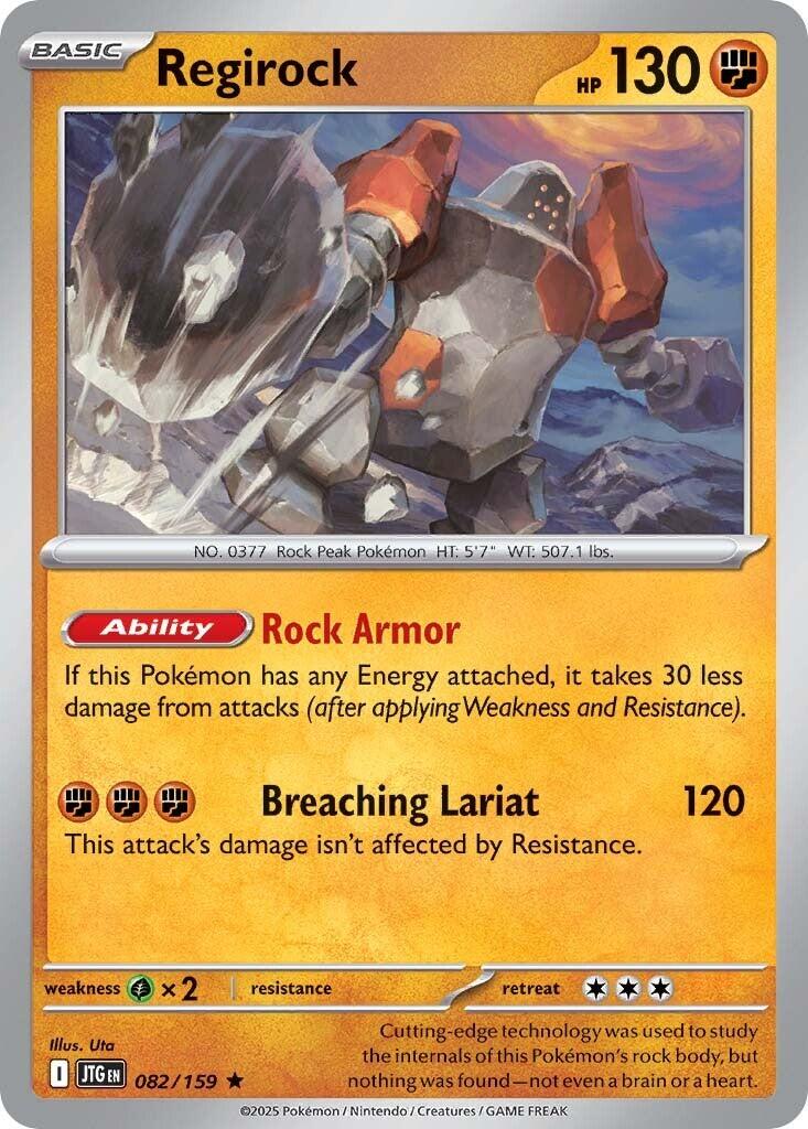 Regirock (082/159) [Scarlet & Violet: Journey Together] - Pokémon - Card Brawlers | Quebec | Canada |
