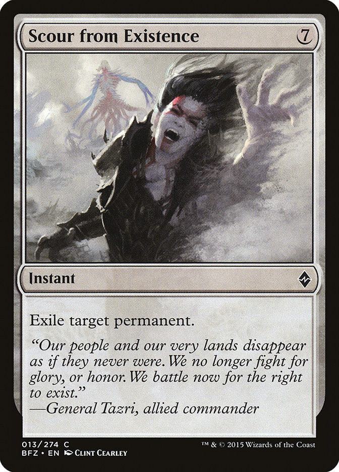 Scour from Existence [Battle for Zendikar] - Magic: The Gathering - Card Brawlers | Quebec | Canada |