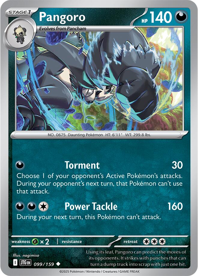 Pangoro (099/159) [Scarlet & Violet: Journey Together] - Pokémon - Card Brawlers | Quebec | Canada |