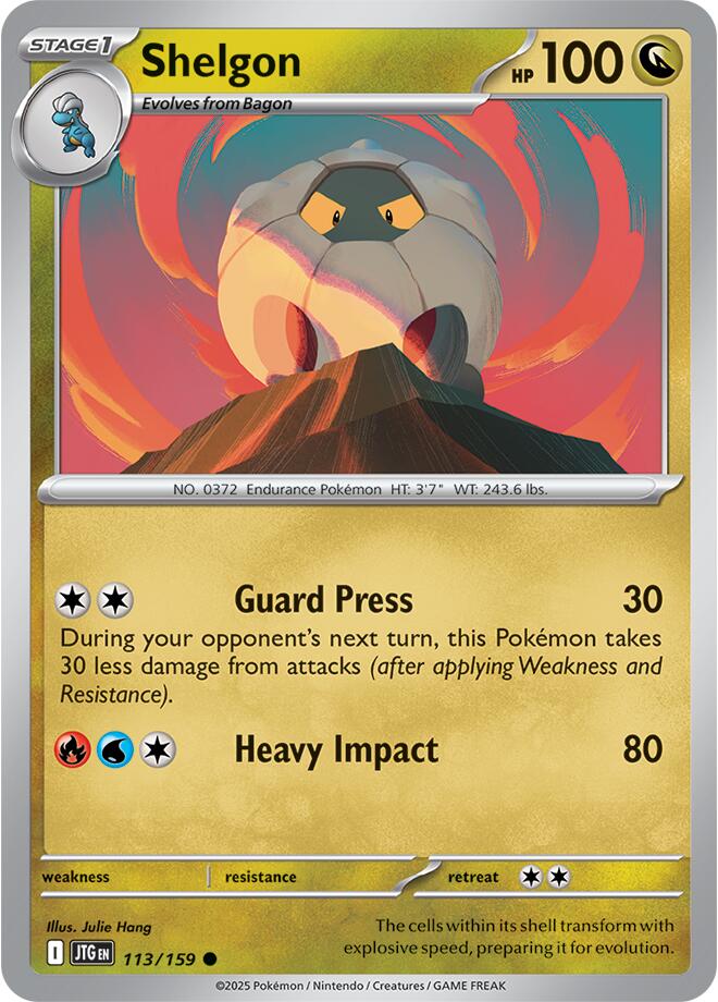 Shelgon (113/159) [Scarlet & Violet: Journey Together] - Pokémon - Card Brawlers | Quebec | Canada |