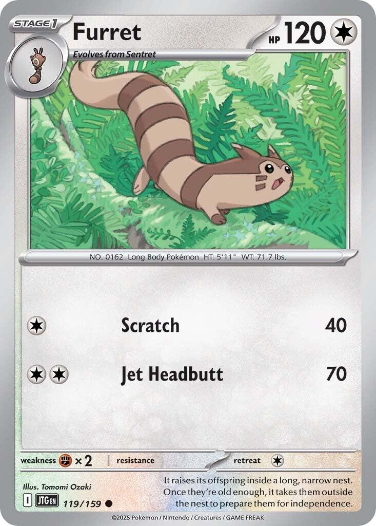 Furret (119/159) [Scarlet & Violet: Journey Together] - Pokémon - Card Brawlers | Quebec | Canada |