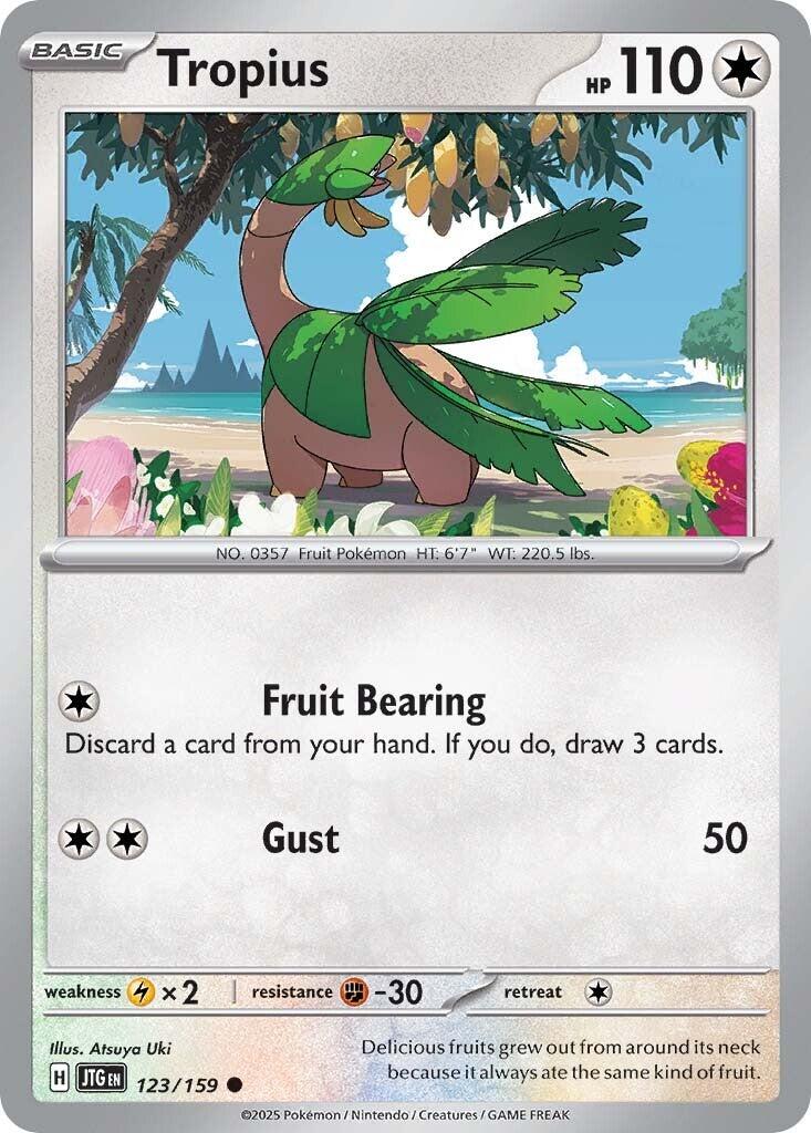 Tropius (123/159) [Scarlet & Violet: Journey Together] - Pokémon - Card Brawlers | Quebec | Canada |