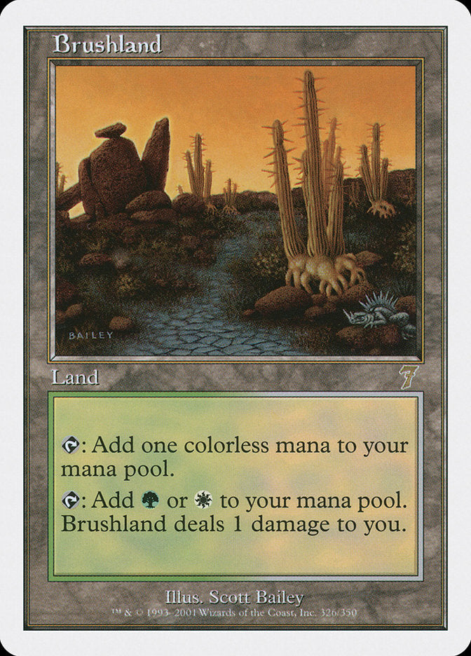 Brushland [Seventh Edition] - Magic: The Gathering - Card Brawlers | Quebec | Canada |