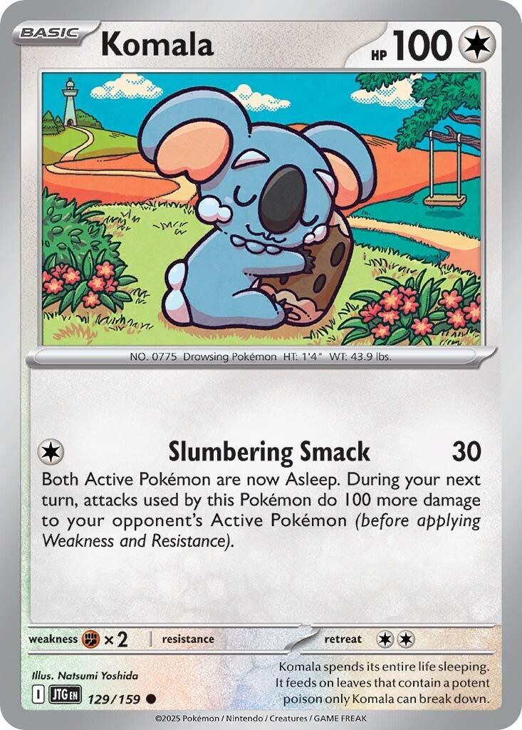 Komala (129/159) [Scarlet & Violet: Journey Together] - Pokémon - Card Brawlers | Quebec | Canada |