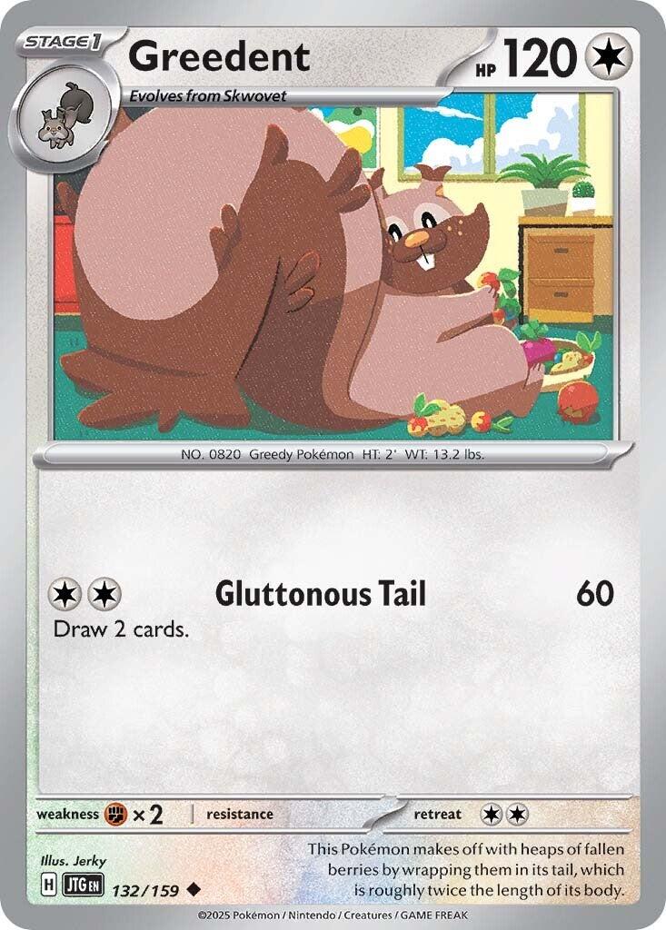 Greedent (132/159) [Scarlet & Violet: Journey Together] - Pokémon - Card Brawlers | Quebec | Canada |