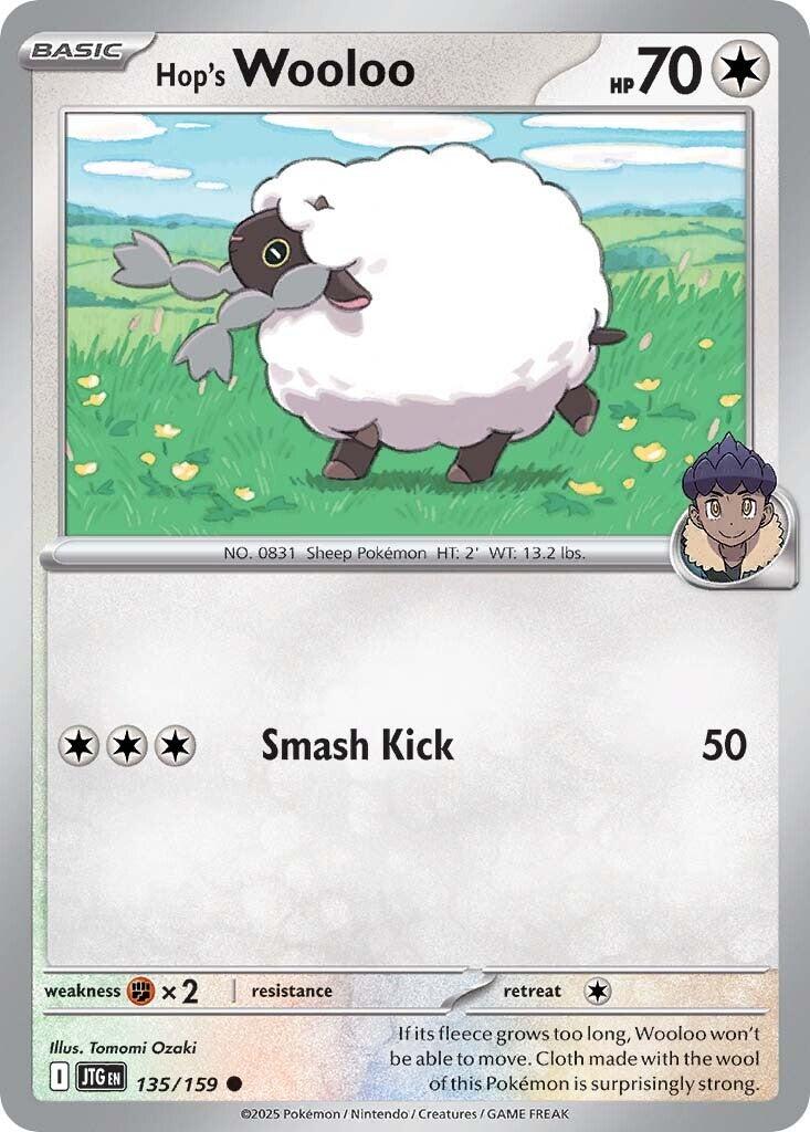 Hop's Wooloo (135/159) [Scarlet & Violet: Journey Together] - Pokémon - Card Brawlers | Quebec | Canada |