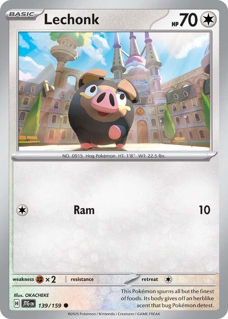 Lechonk (139/159) [Scarlet & Violet: Journey Together] - Pokémon - Card Brawlers | Quebec | Canada |