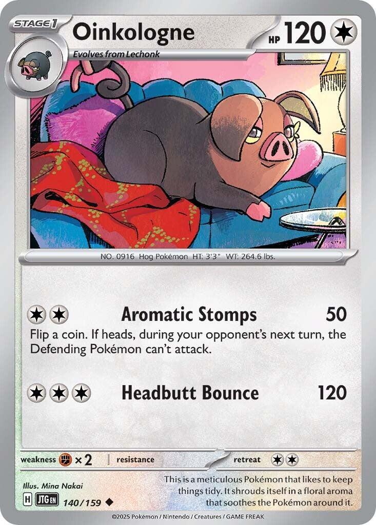 Oinkologne (140/159) [Scarlet & Violet: Journey Together] - Pokémon - Card Brawlers | Quebec | Canada |
