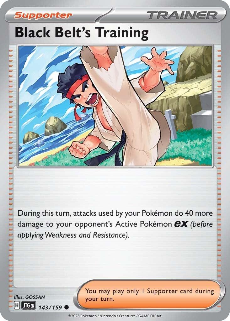 Black Belt's Training (143/159) [Scarlet & Violet: Journey Together] - Pokémon - Card Brawlers | Quebec | Canada |