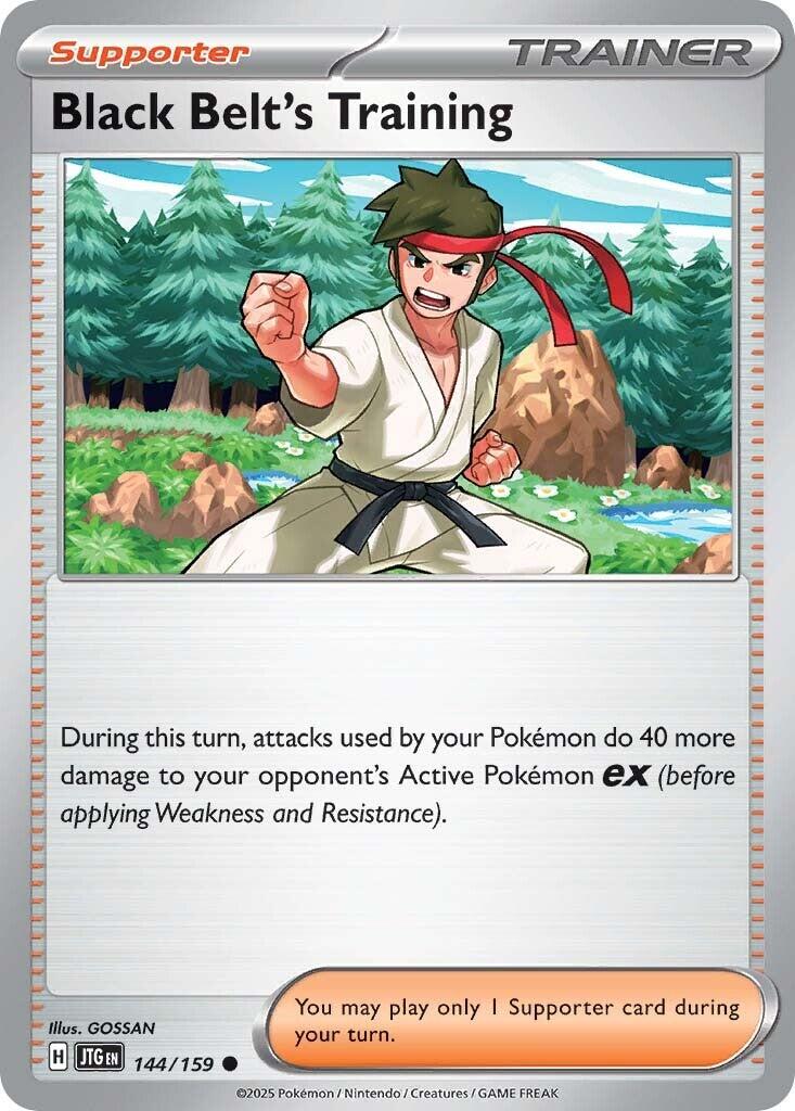 Black Belt's Training (144/159) [Scarlet & Violet: Journey Together] - Pokémon - Card Brawlers | Quebec | Canada |