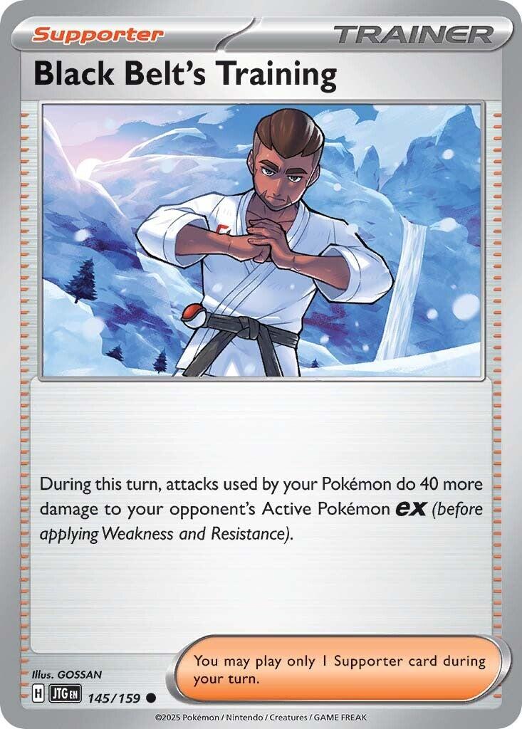 Black Belt's Training (145/159) [Scarlet & Violet: Journey Together] - Pokémon - Card Brawlers | Quebec | Canada |