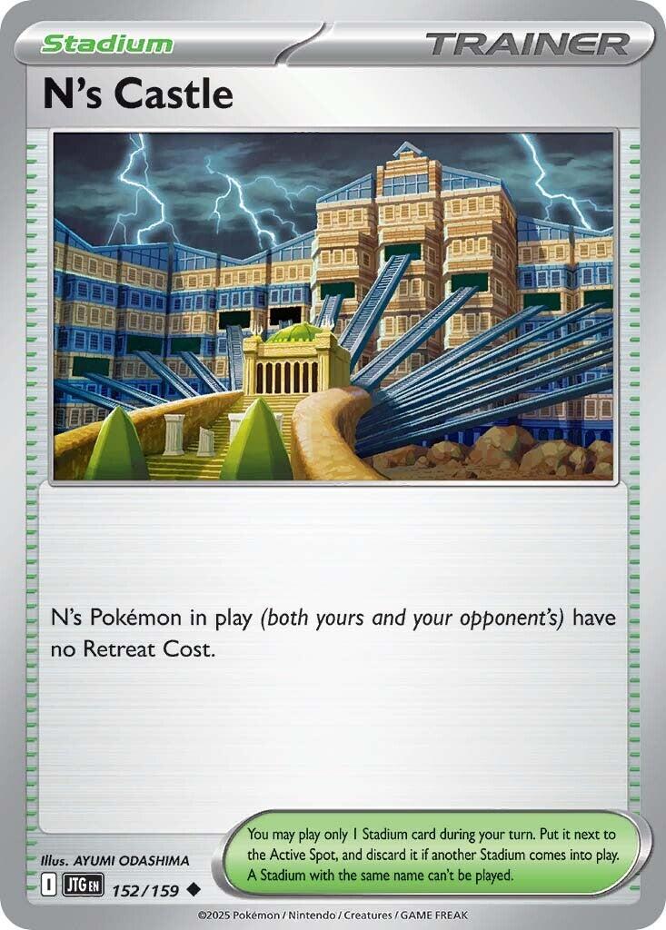 N's Castle (152/159) [Scarlet & Violet: Journey Together] - Pokémon - Card Brawlers | Quebec | Canada |