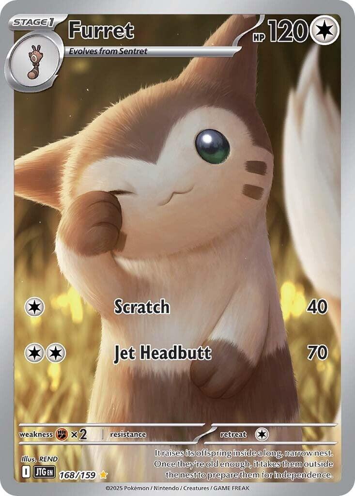Furret (168/159) [Scarlet & Violet: Journey Together] - Pokémon - Card Brawlers | Quebec | Canada |