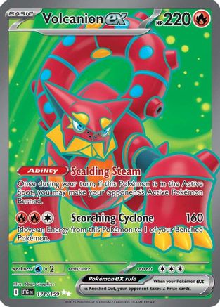 Volcanion ex (171/159) [Scarlet & Violet: Journey Together] - Pokémon - Card Brawlers | Quebec | Canada |