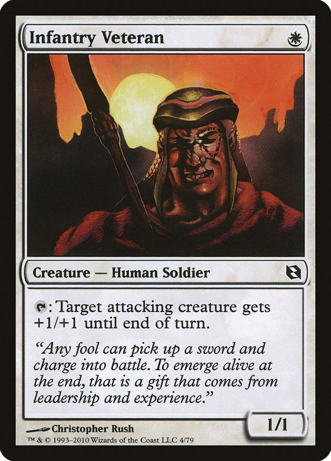 Infantry Veteran [Duel Decks: Elspeth vs. Tezzeret] - Magic: The Gathering - Card Brawlers | Quebec | Canada |