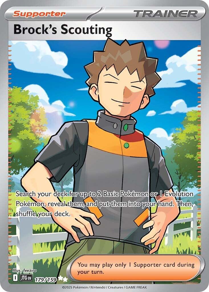 Brock's Scouting (179/159) [Scarlet & Violet: Journey Together] - Pokémon - Card Brawlers | Quebec | Canada |