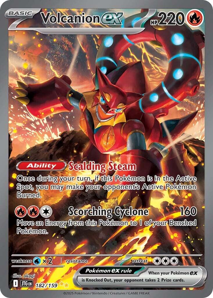 Volcanion ex (182/159) [Scarlet & Violet: Journey Together] - Pokémon - Card Brawlers | Quebec | Canada |