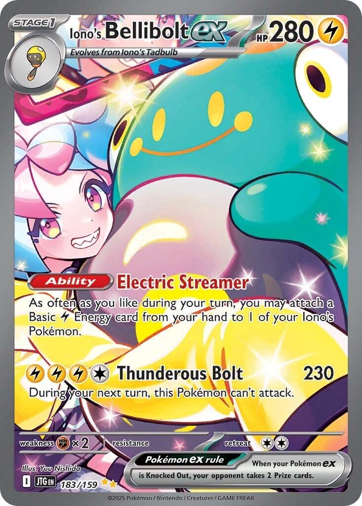 Iono's Bellibolt ex (183/159) [Scarlet & Violet: Journey Together] - Pokémon - Card Brawlers | Quebec | Canada |