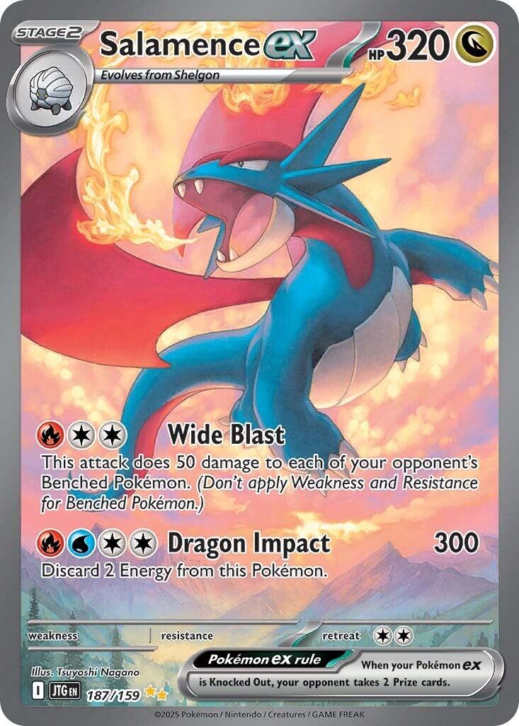 Salamence ex (187/159) [Scarlet & Violet: Journey Together] - Pokémon - Card Brawlers | Quebec | Canada |