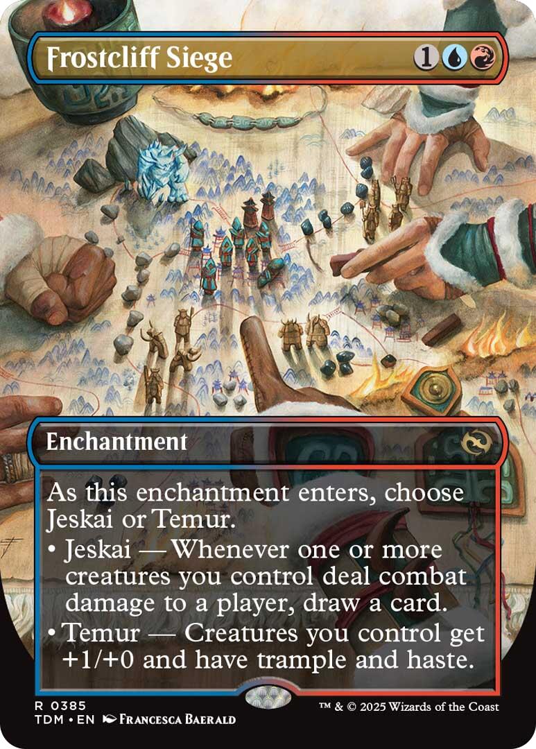 Frostcliff Siege (Borderless) [Tarkir: Dragonstorm] - Magic: The Gathering - Card Brawlers | Quebec | Canada |