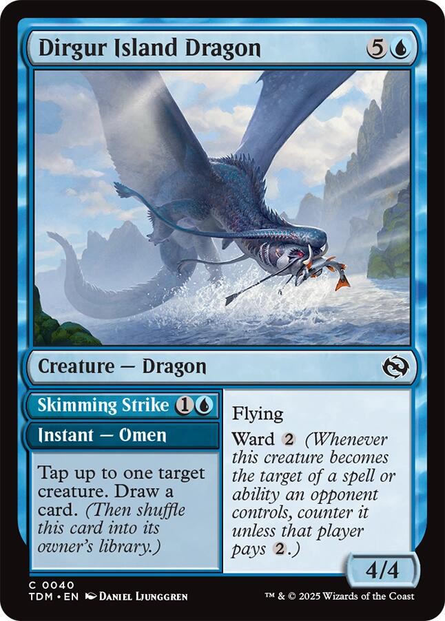 Dirgur Island Dragon [Tarkir: Dragonstorm] - Magic: The Gathering - Card Brawlers | Quebec | Canada |