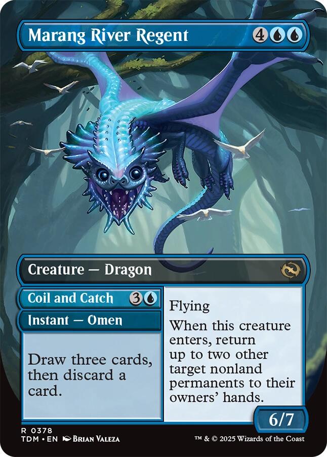 Marang River Regent (Borderless) [Tarkir: Dragonstorm] - Magic: The Gathering - Card Brawlers | Quebec | Canada |
