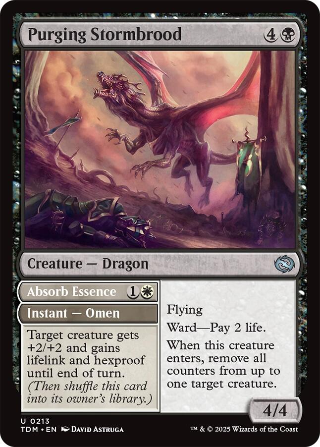 Purging Stormbrood [Tarkir: Dragonstorm] - Magic: The Gathering - Card Brawlers | Quebec | Canada |