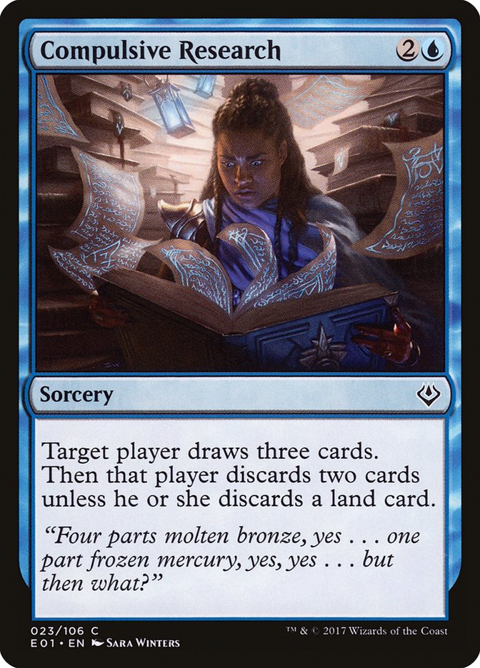 Compulsive Research [Archenemy: Nicol Bolas] - Magic: The Gathering - Card Brawlers | Quebec | Canada |