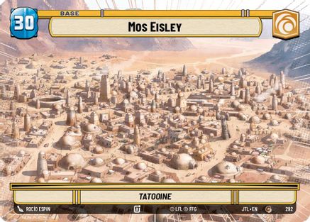 Mos Eisley // TIE Fighter (292 // T05) (Hyperspace) (292 // T05) [Jump to Lightspeed] - Fantasy Flight Games - Card Brawlers | Quebec | Canada |
