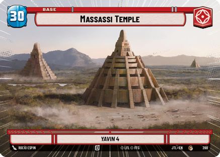 Massassi Temple // Shield (288 // T08) (Hyperspace) (288 // T08) [Jump to Lightspeed] - Fantasy Flight Games - Card Brawlers | Quebec | Canada |
