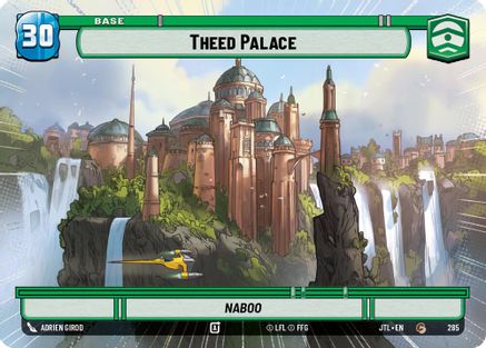 Theed Palace // TIE Fighter (285 // T05) (Hyperspace) (285 // T05) [Jump to Lightspeed] - Fantasy Flight Games - Card Brawlers | Quebec | Canada |