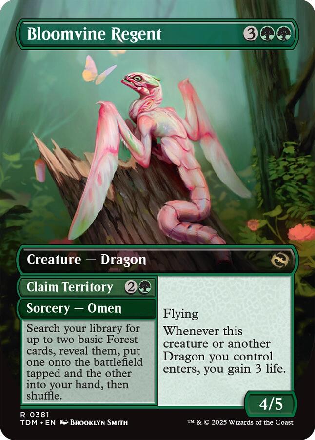 Bloomvine Regent (Borderless) [Tarkir: Dragonstorm] - Magic: The Gathering - Card Brawlers | Quebec | Canada |