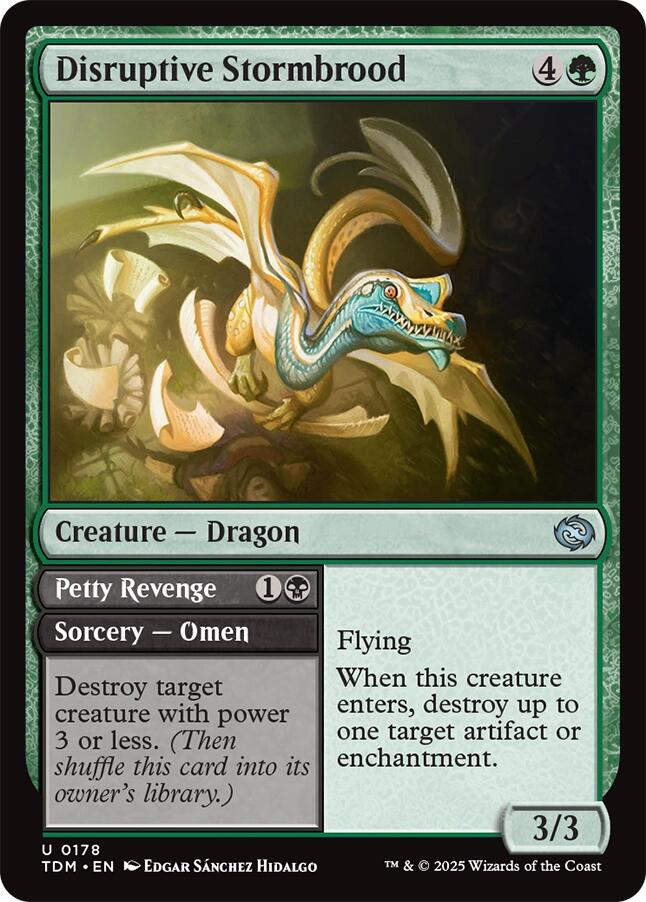 Disruptive Stormbrood [Tarkir: Dragonstorm] - Magic: The Gathering - Card Brawlers | Quebec | Canada |