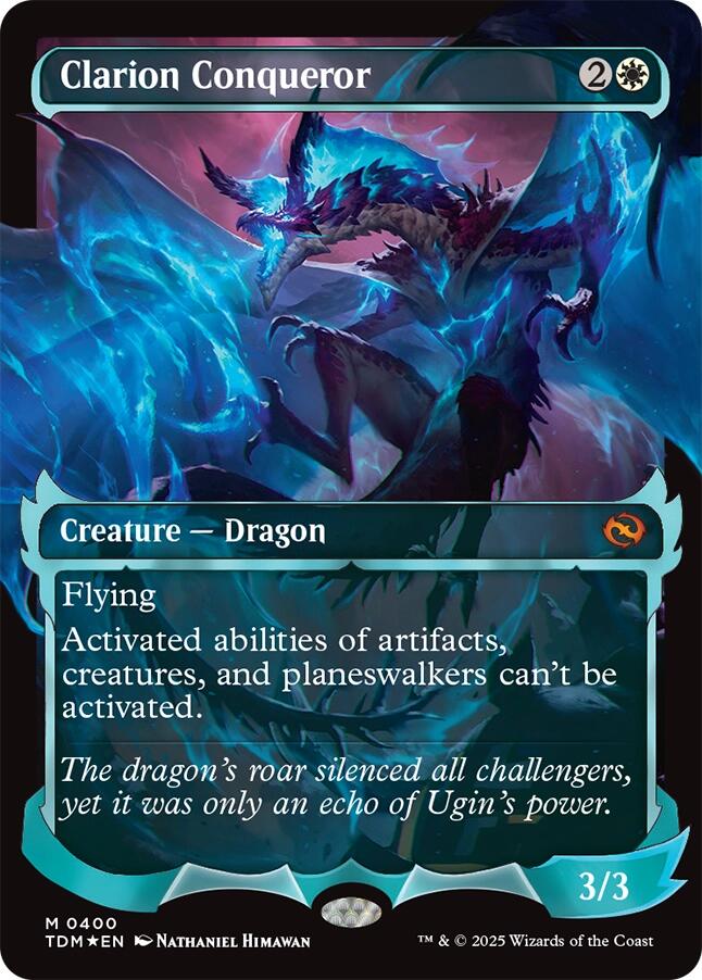 Clarion Conqueror (Showcase) [Tarkir: Dragonstorm] - Magic: The Gathering - Card Brawlers | Quebec | Canada |