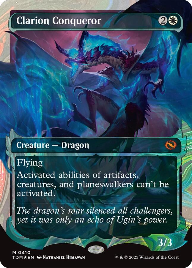 Clarion Conqueror (Showcase) (Halo Foil) [Tarkir: Dragonstorm] - Magic: The Gathering - Card Brawlers | Quebec | Canada |