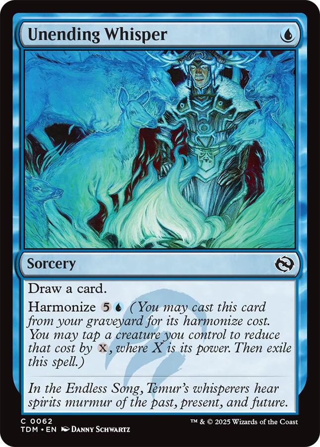 Unending Whisper [Tarkir: Dragonstorm] - Magic: The Gathering - Card Brawlers | Quebec | Canada |