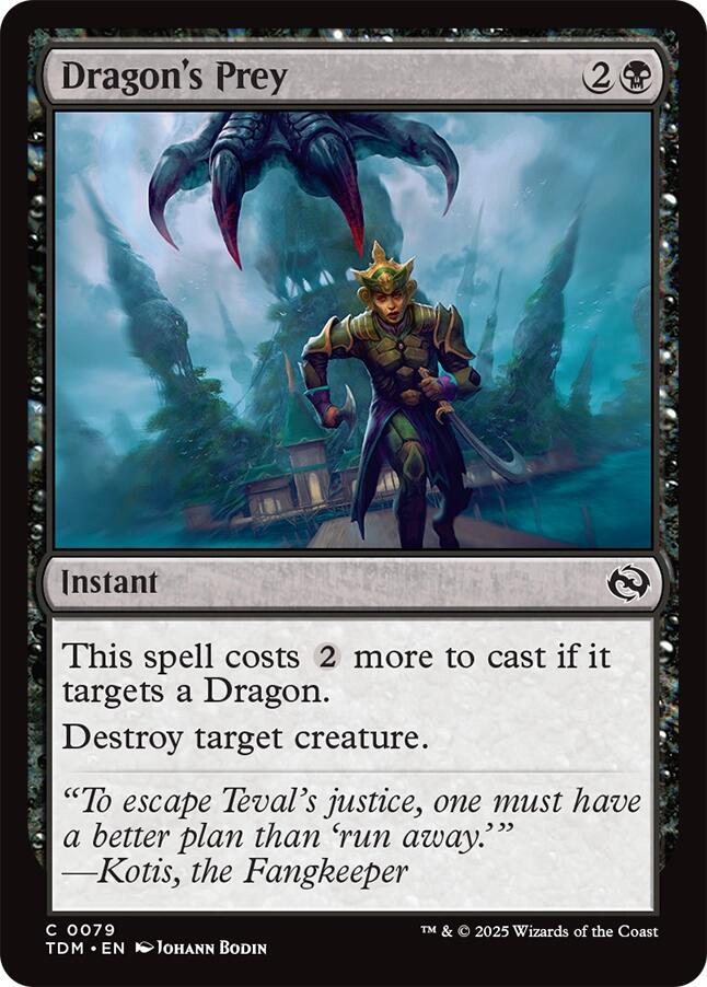 Dragon's Prey [Tarkir: Dragonstorm] - Magic: The Gathering - Card Brawlers | Quebec | Canada |