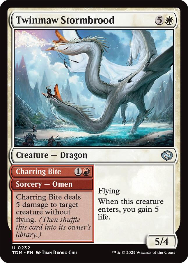 Twinmaw Stormbrood [Tarkir: Dragonstorm] - Magic: The Gathering - Card Brawlers | Quebec | Canada |