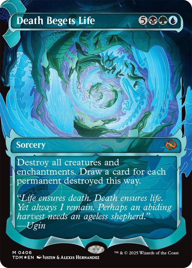 Death Begets Life (Showcase) [Tarkir: Dragonstorm] - Magic: The Gathering - Card Brawlers | Quebec | Canada |