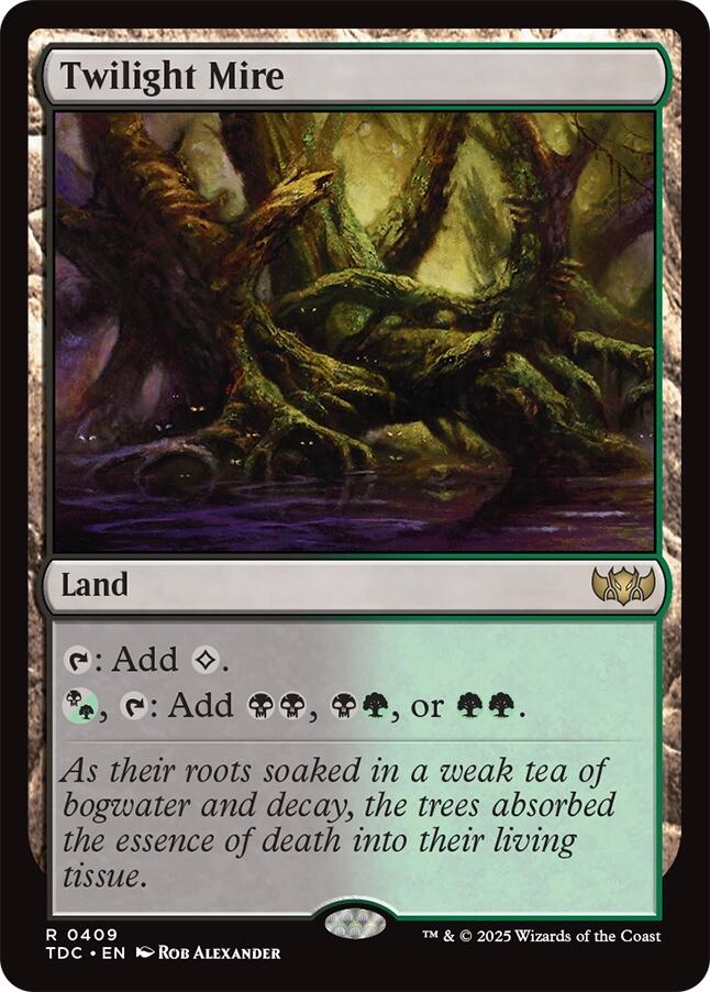 Twilight Mire [Tarkir: Dragonstorm Commander] - Magic: The Gathering - Card Brawlers | Quebec | Canada |