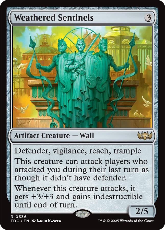 Weathered Sentinels [Tarkir: Dragonstorm Commander] - Magic: The Gathering - Card Brawlers | Quebec | Canada |