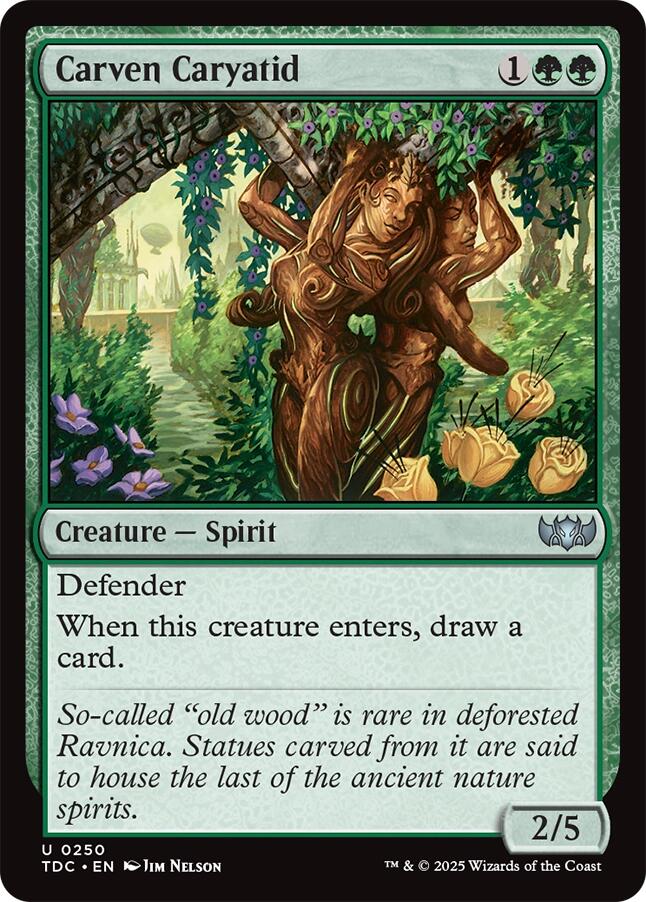 Carven Caryatid [Tarkir: Dragonstorm Commander] - Magic: The Gathering - Card Brawlers | Quebec | Canada |