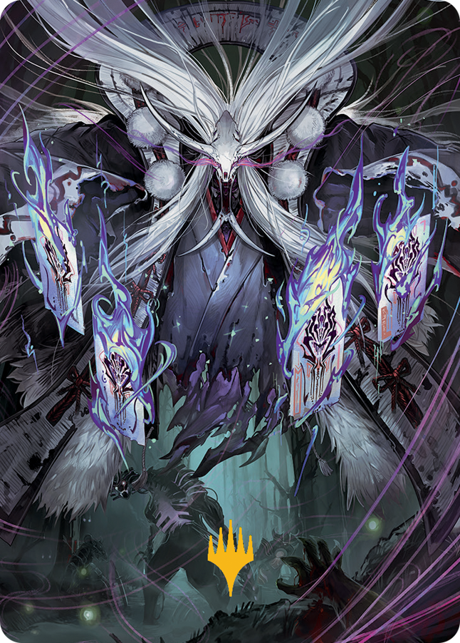 Horobi, Death's Wail Art Card (Gold-Stamped Signature) [March of the Machine Art Series] - Magic: The Gathering - Card Brawlers | Quebec | Canada |