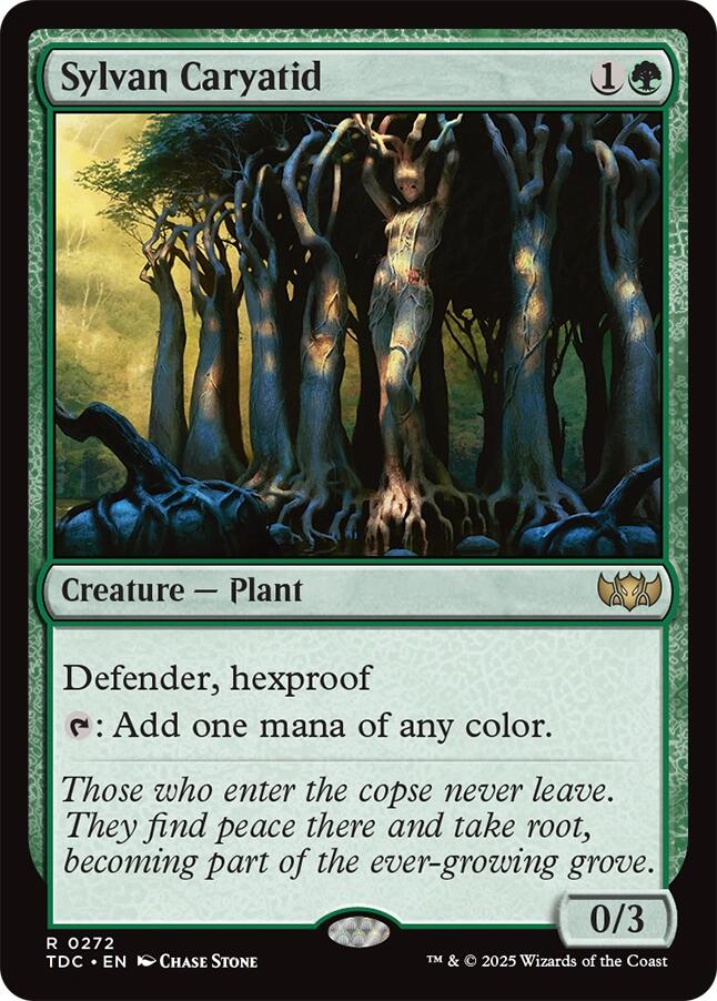 Sylvan Caryatid [Tarkir: Dragonstorm Commander] - Magic: The Gathering - Card Brawlers | Quebec | Canada |